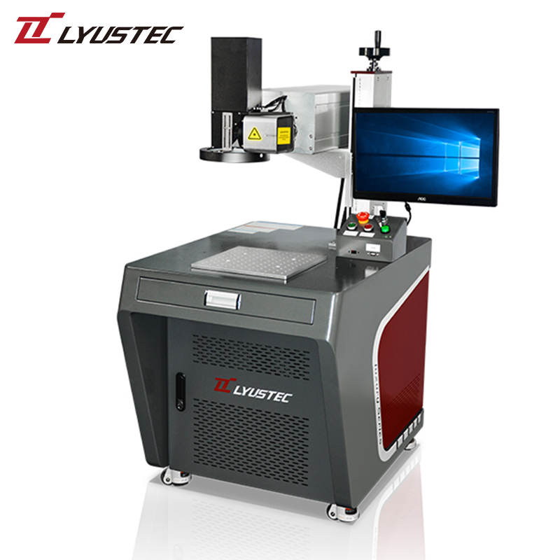 CCD-vision-uv-laser-fiber-marking-machine